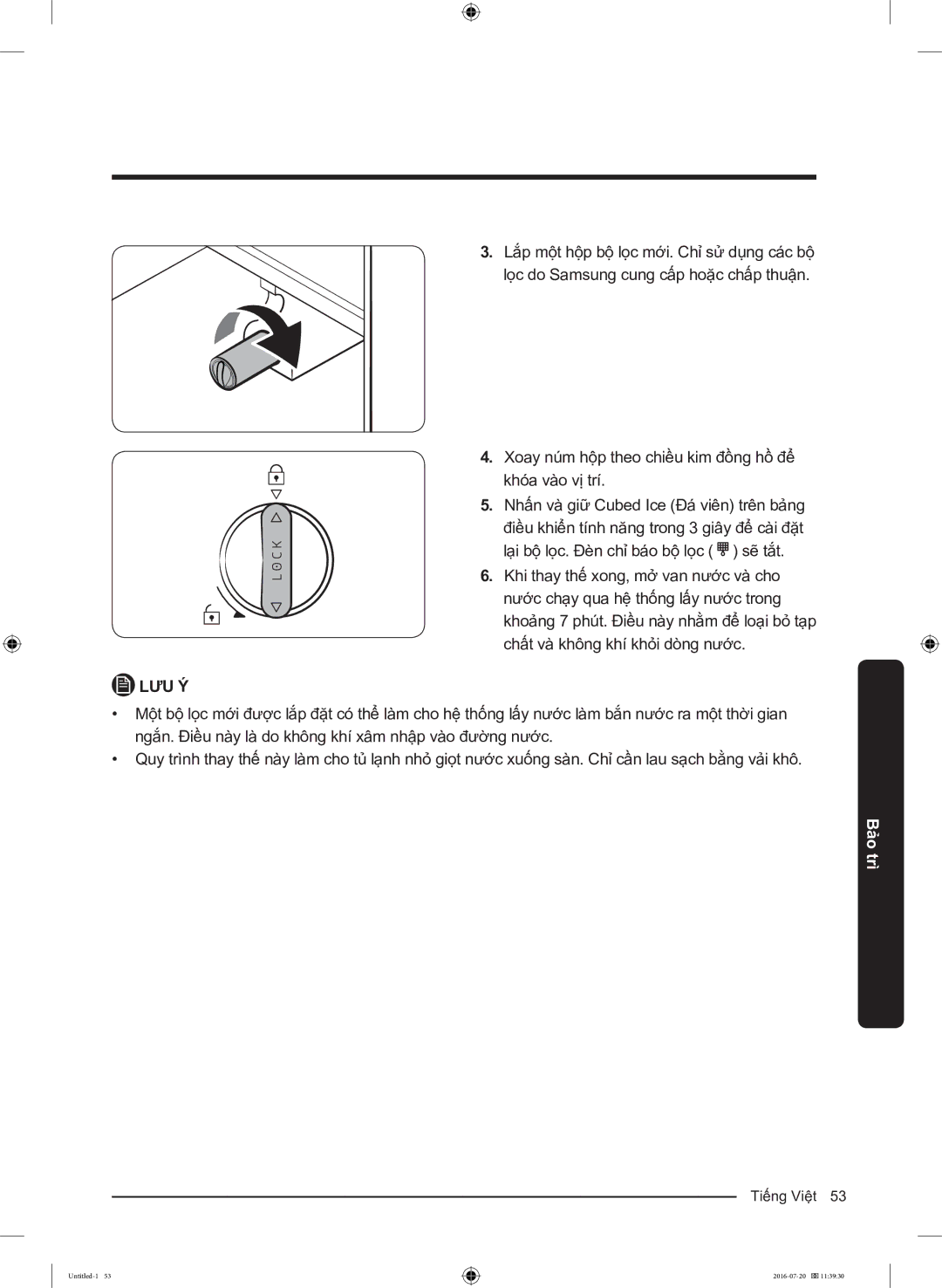 Samsung RF56K9041SG/SV manual Tiếng Việt 53  